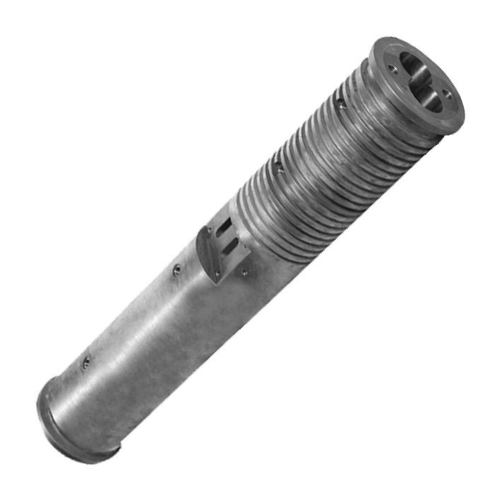 Parallel twin screw barrel